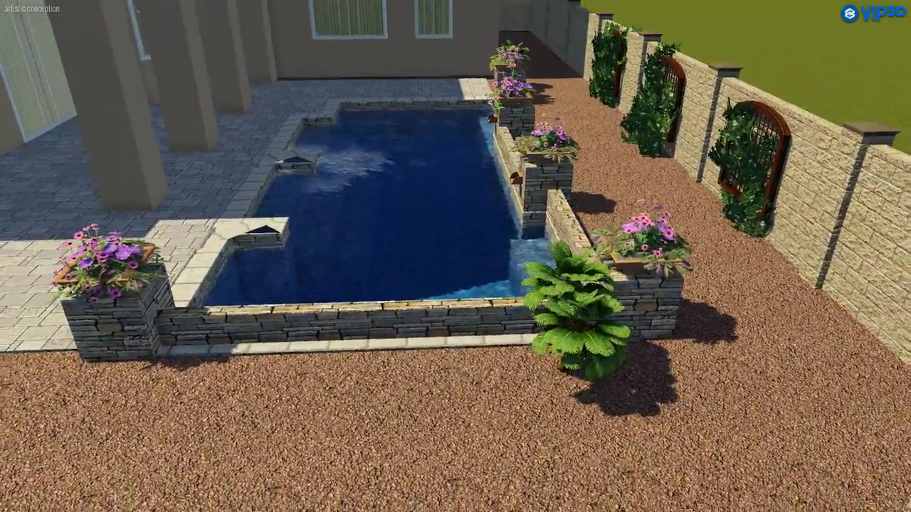 Emerald Pools and Spas project